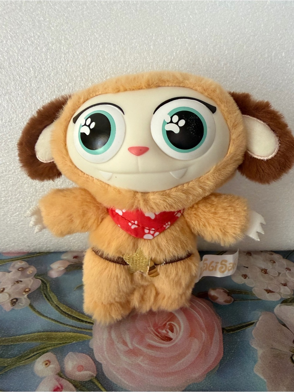 Wabi Sabi Puppy Party Vinyl Face 6” Plush Keychain Surprise Box Series 2 HOWDY